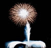 feu d'artifice à Royan